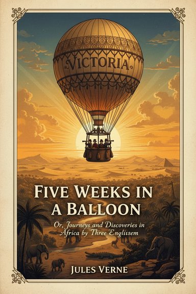 Five Weeks in a Balloon / Or, Journeys and Discoveries in Africa by Three Englishmen cover