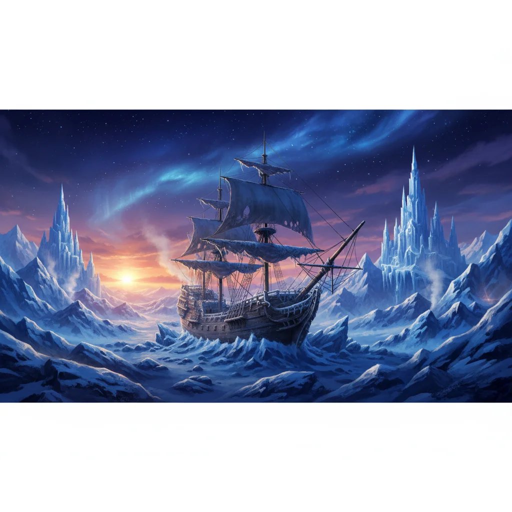 A Winter Amid the Ice, and Other Thrilling Stories — mood scene