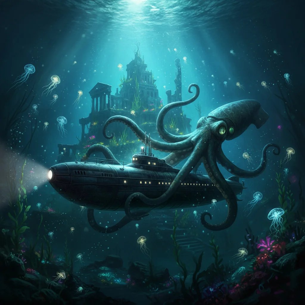 Twenty Thousand Leagues under the Sea — mood scene