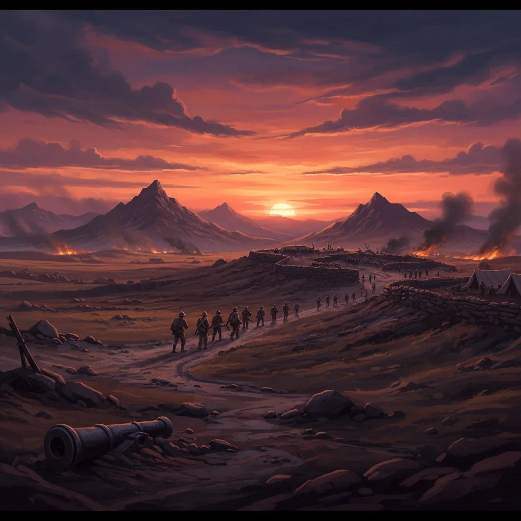 The Great Boer War — mood scene