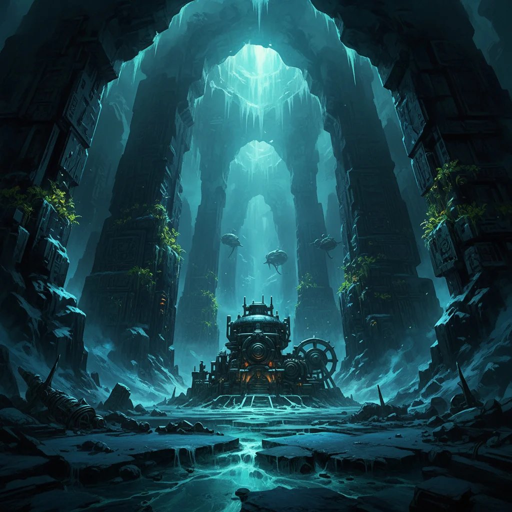 An Antarctic Mystery — mood scene