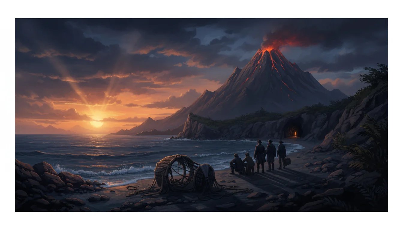 The Mysterious Island — mood scene