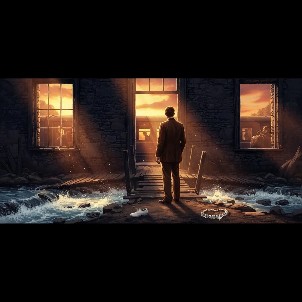 The Man in the Brown Suit — mood scene