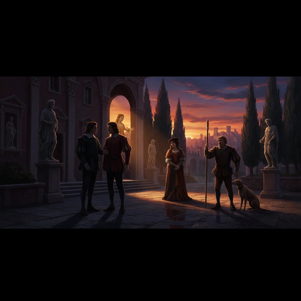 The Two Gentlemen of Verona — mood scene