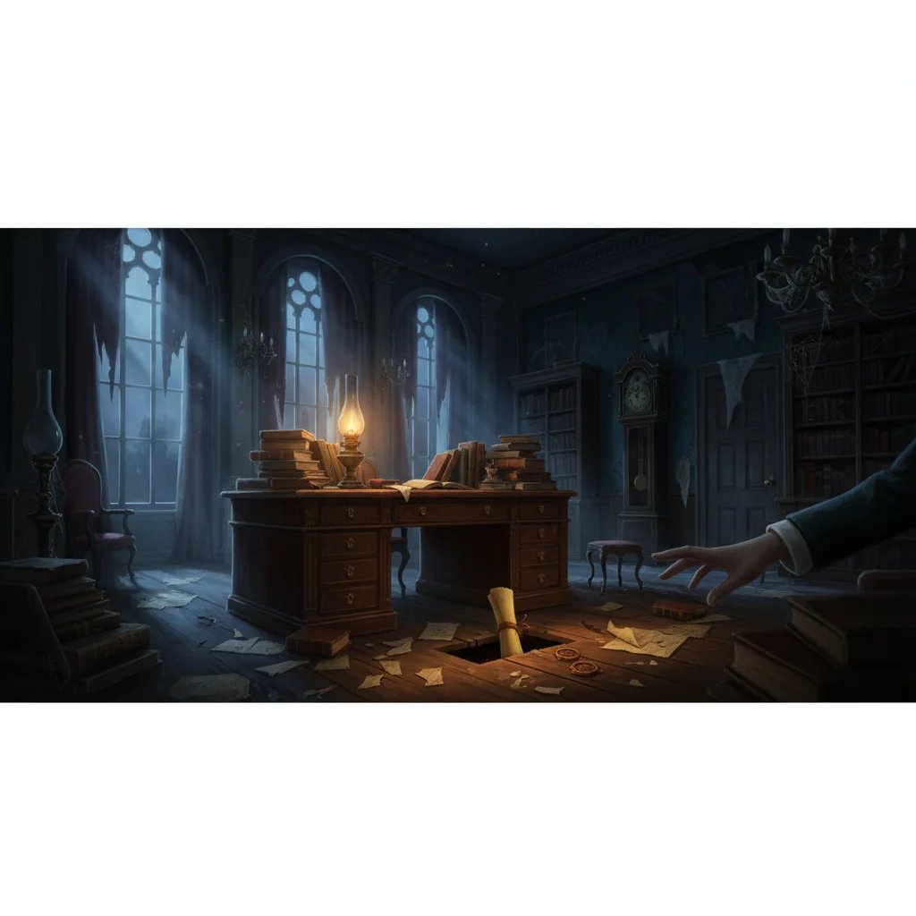 The Missing Will — mood scene