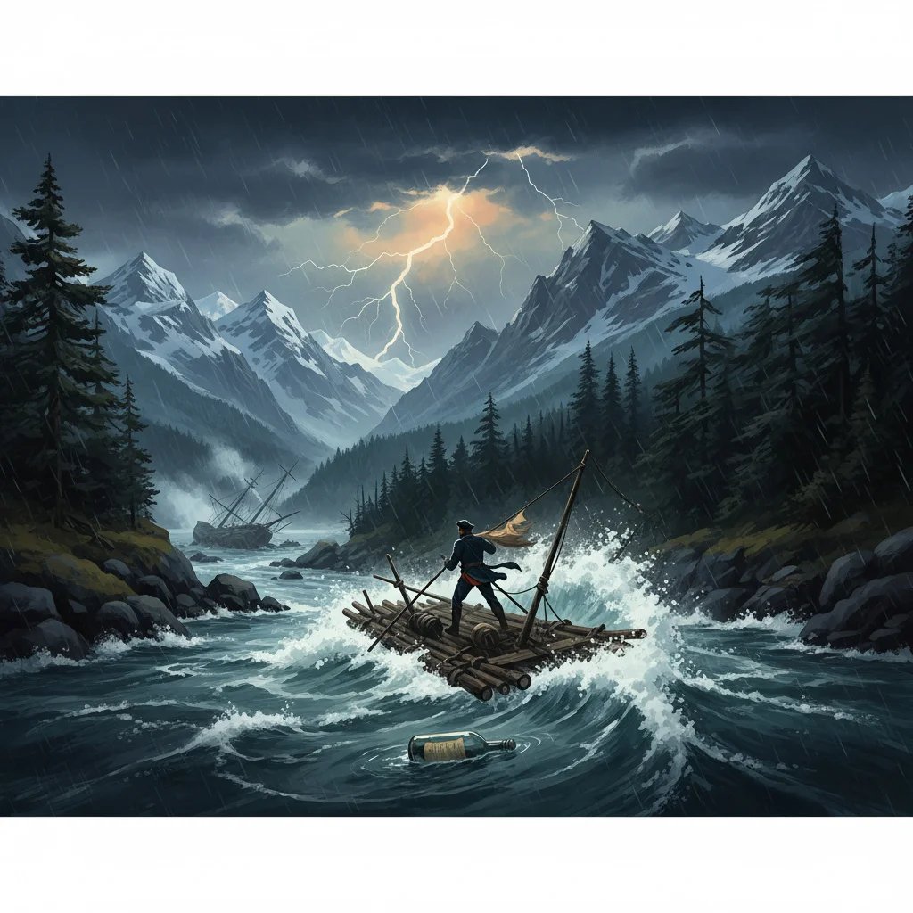 In Search of the Castaways — mood scene