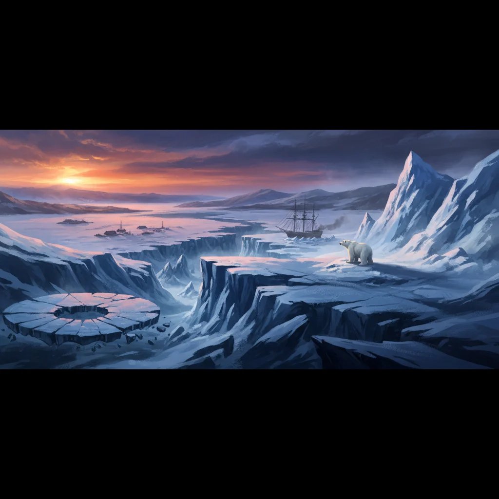 The Fur Country: Or, Seventy Degrees North Latitude — mood scene