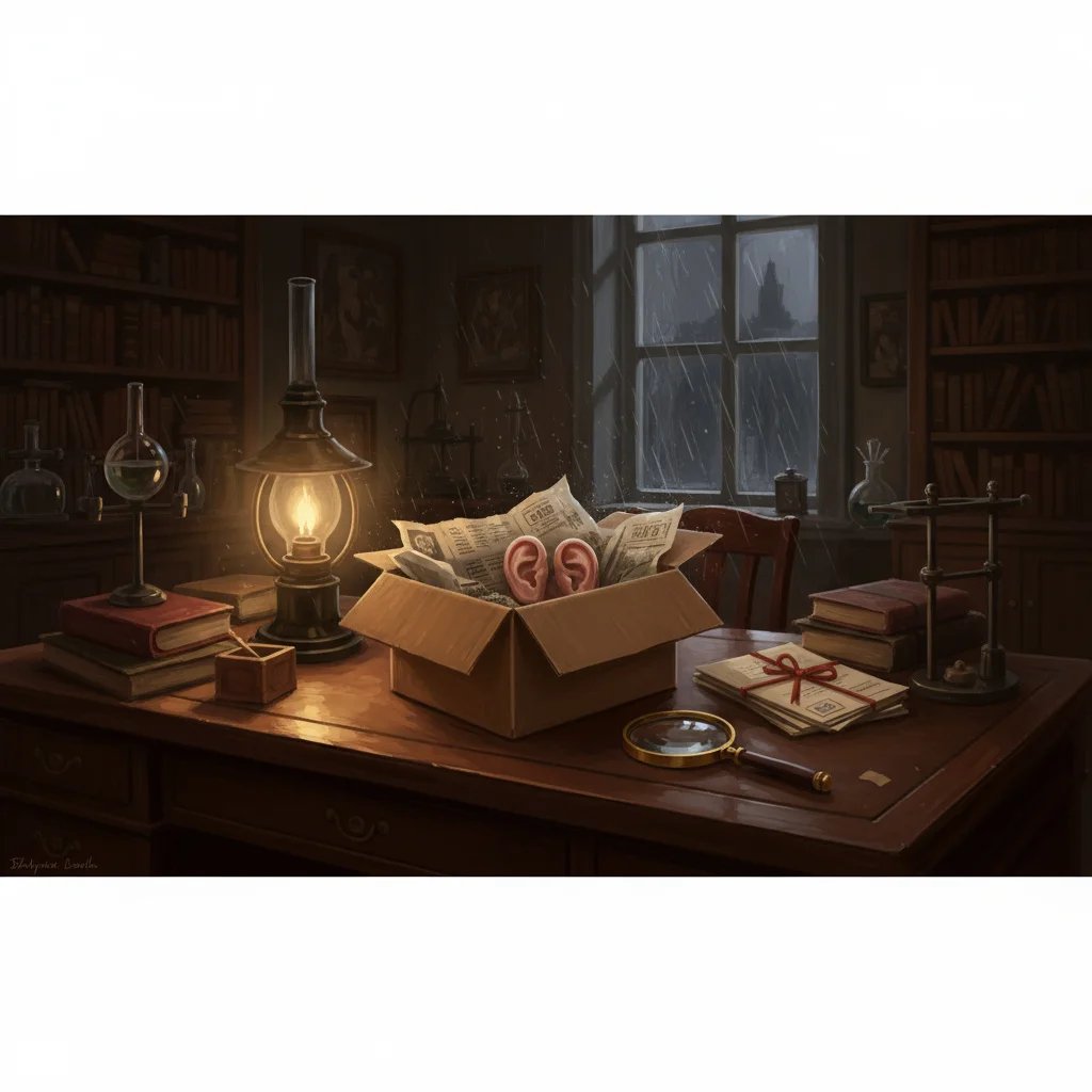 The Adventure of the Cardboard Box — mood scene