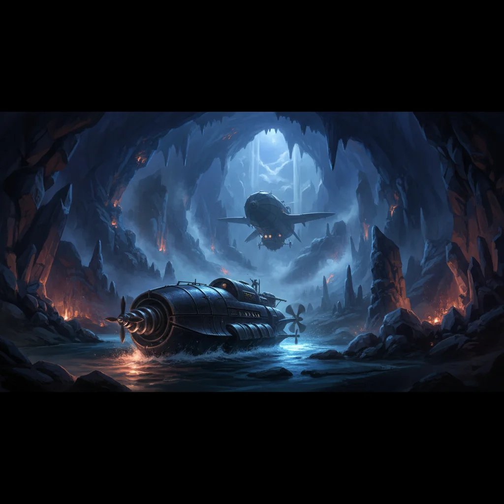 The Master of the World — mood scene