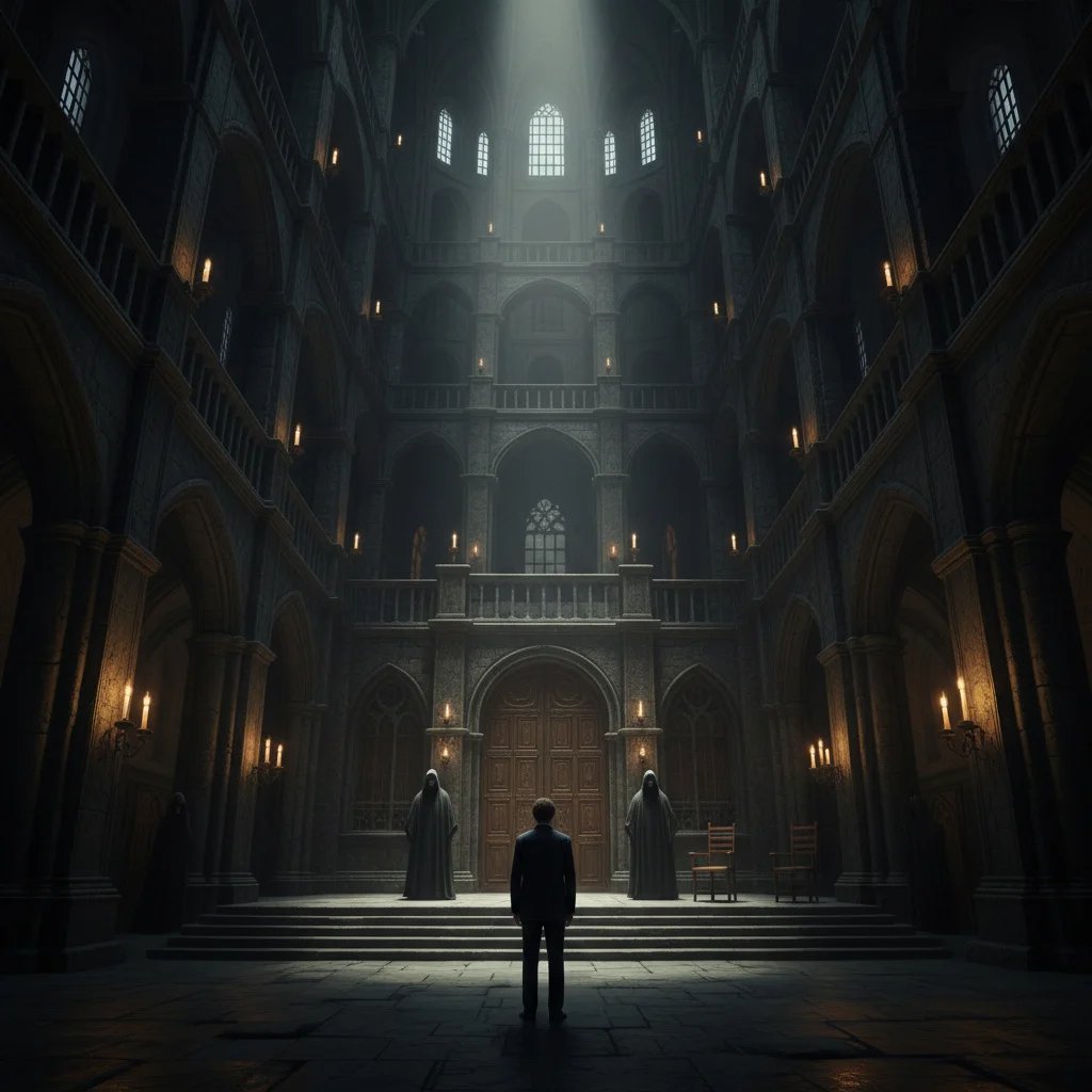 The Trial — mood scene