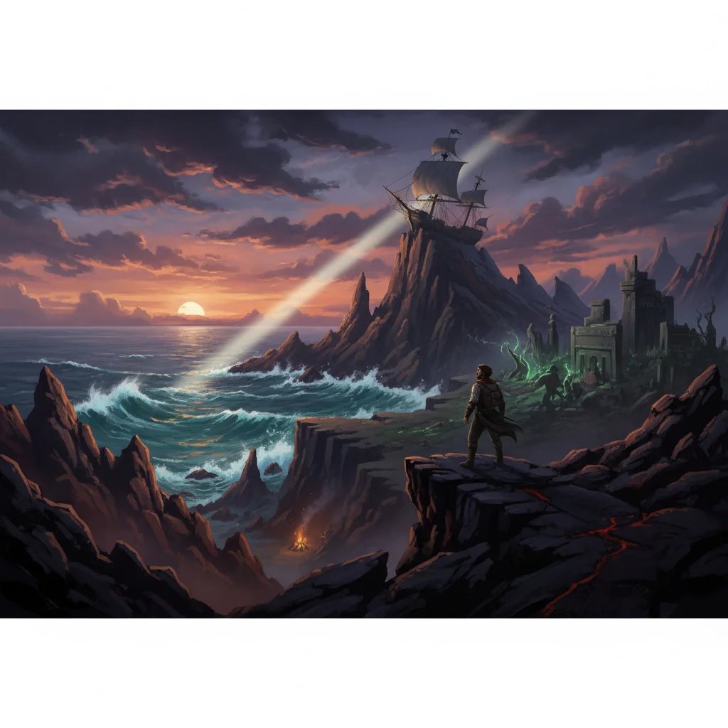 Godfrey Morgan: A Californian Mystery — mood scene