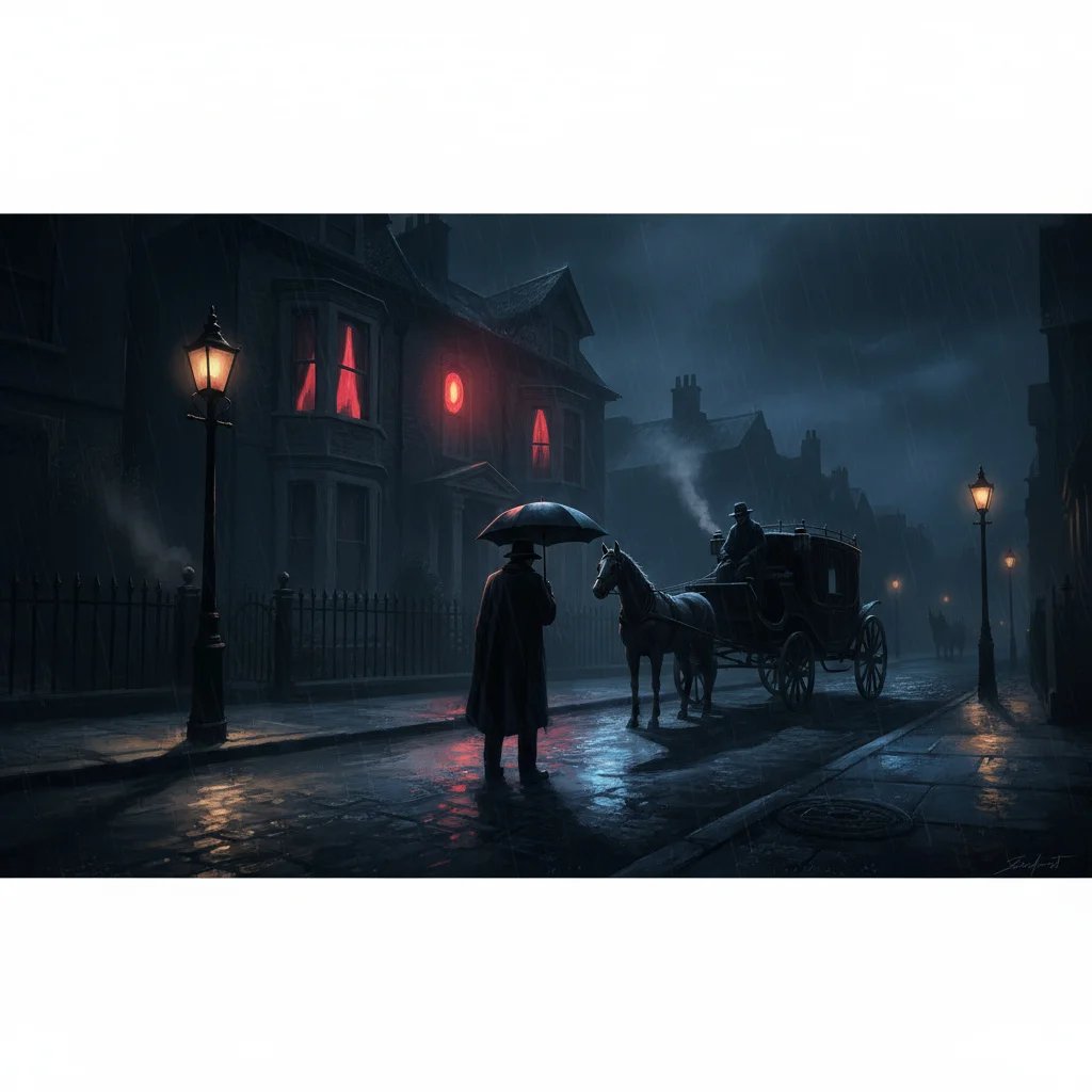 The Adventure of the Red Circle — mood scene