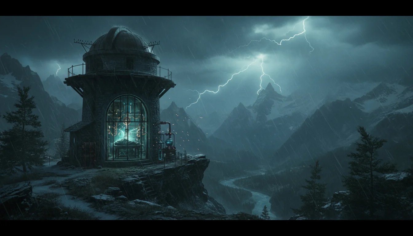 Frankenstein; Or, A Modern Prometheus — mood scene
