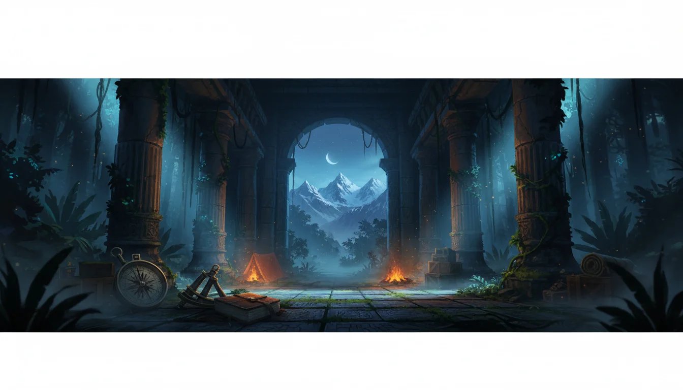 Celebrated Travels and Travellers, Part 3. / The Great Explorers of the Nineteenth Century — mood scene