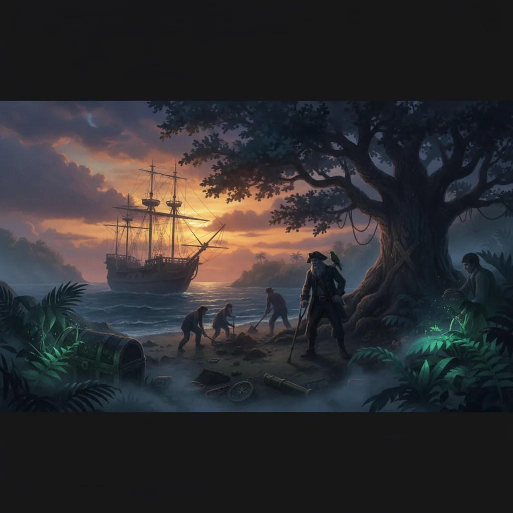 Treasure Island — mood scene