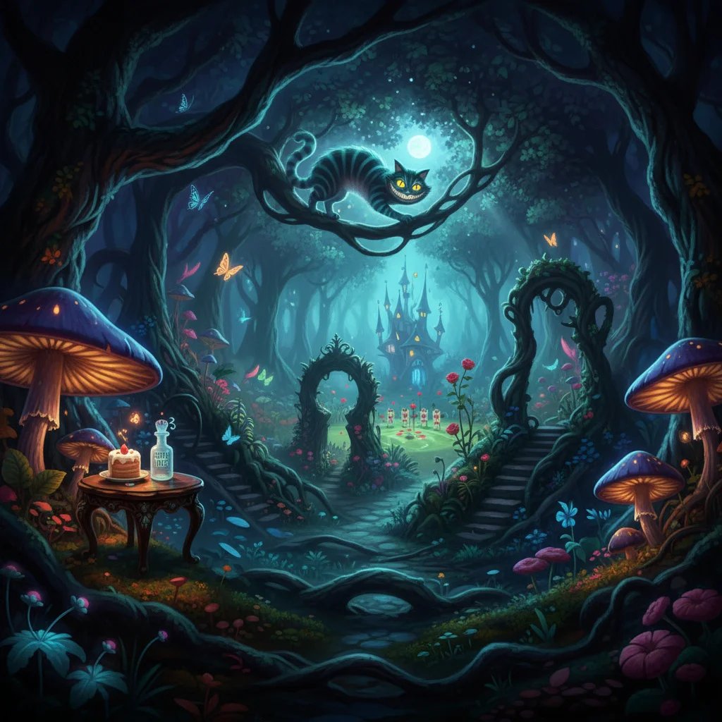 Alice's Adventures in Wonderland — mood scene