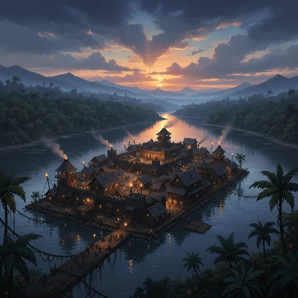 The Giant Raft — mood scene