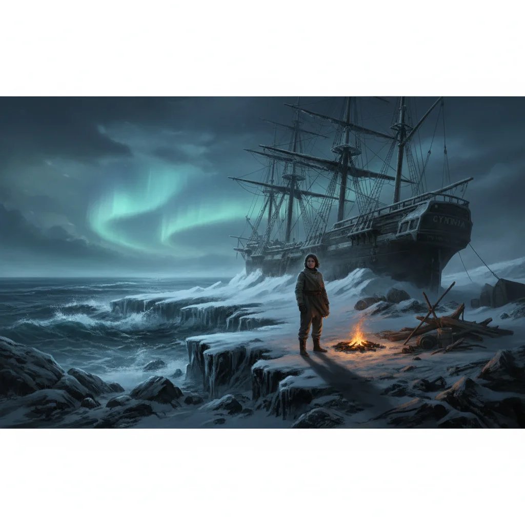 The Waif of the "Cynthia" — mood scene